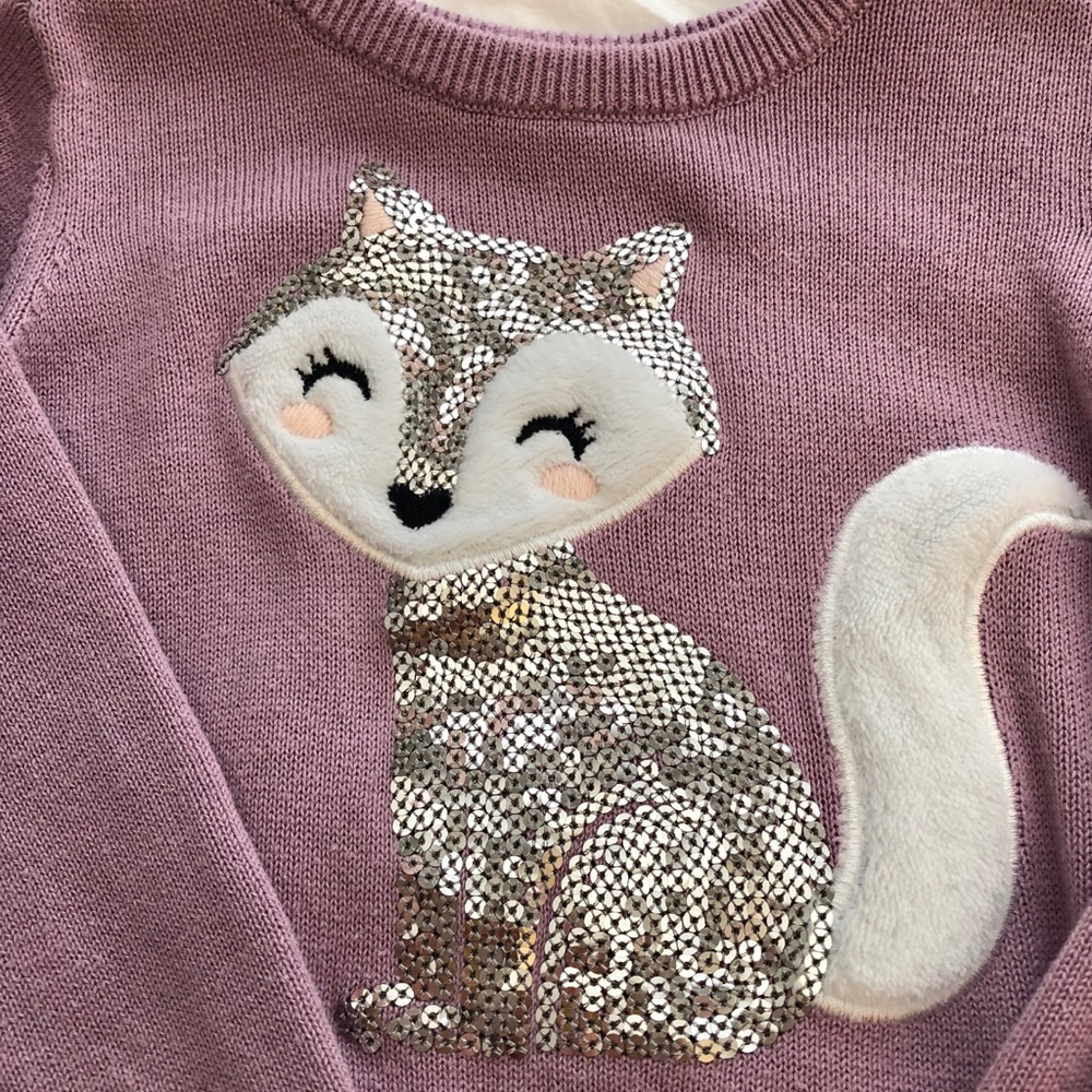 Children’s Place Purple sweater Size 2T